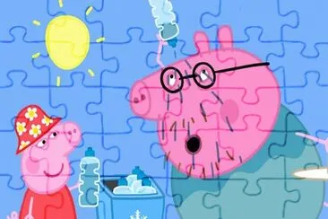 Peppa Pig jigsaw puzzle