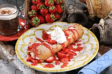 Strawberry Pancake