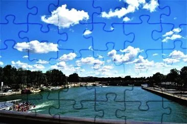 RÃ­o Sena, ParÃ­s. jigsaw puzzle