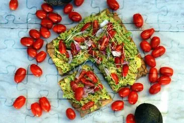 Avocado   tomato Toast