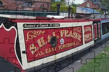 פאזל של Narrow Boat at Shardlow