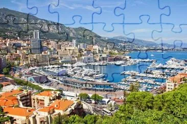 Monaco jigsaw puzzle