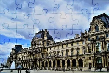 El Louvre, ParÃ­s. jigsaw puzzle