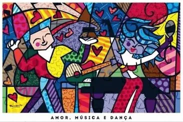 Romero Britto jigsaw puzzle