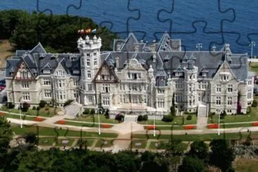 Santander - Palacio Magdalena jigsaw puzzle