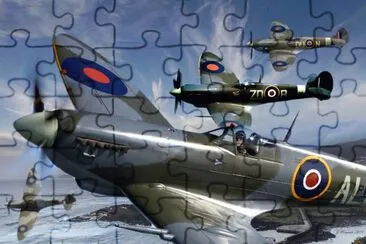 WWII planes montage