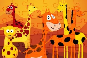 Girafes jigsaw puzzle