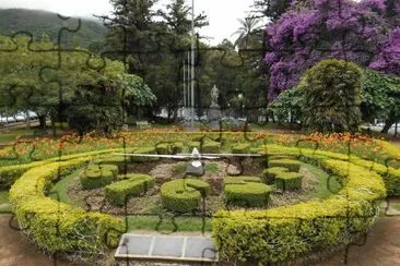 Relógio de Flores em P de Caldas - MG jigsaw puzzle