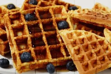 Perpendicular waffle