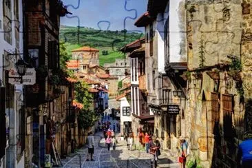 Santillana del mar jigsaw puzzle