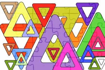 פאזל של Triangles