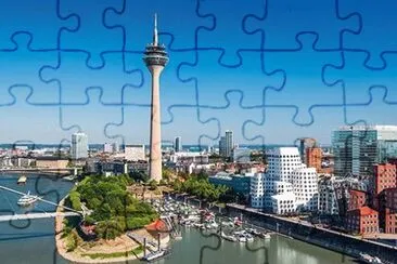 Dusseldorf jigsaw puzzle