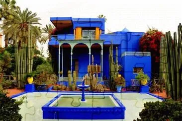 jardin de majorelle, marakkech