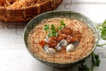 Oyster thin noodles