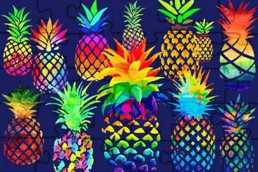 Ananas jigsaw puzzle