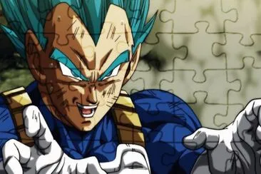 Vegeta Super Saiyajin Blue jigsaw puzzle