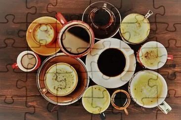 Coffee all around jigsaw puzzle