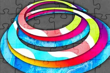 3 cercles jigsaw puzzle