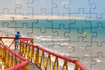 Praia de Canoa Quebrada jigsaw puzzle