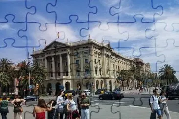 BARCELONA, INICIO DE LAS RANFLAS, ESPAÃ‘A jigsaw puzzle