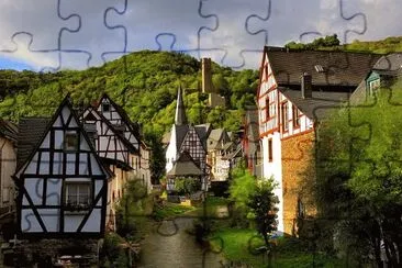 Houses jigsaw puzzle