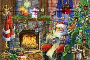 santa jigsaw puzzle