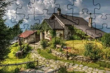 Houses jigsaw puzzle