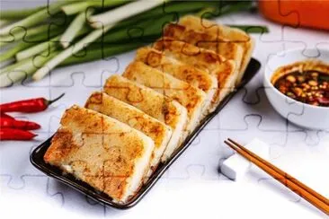 Radish cake