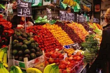 La Boqueria, Las Ramblas, Barcelona, Spain