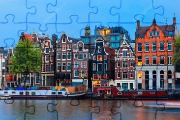 Amsterdam jigsaw puzzle