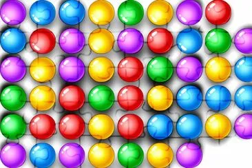 Boules colorÃ©es jigsaw puzzle