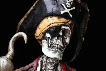 Calavera pirata