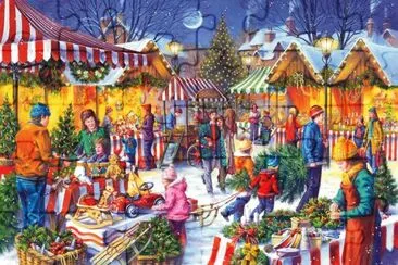 Mercado de Navidad jigsaw puzzle