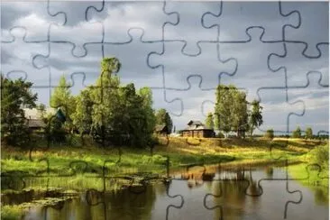 Bords de la Volga jigsaw puzzle