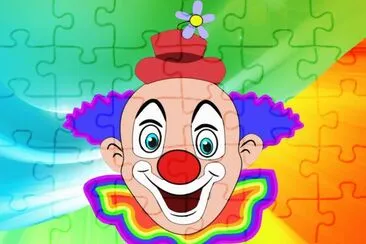 Clown jigsaw puzzle