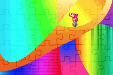 Clown jigsaw puzzle