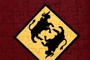 Two Bulls jigsaw puzzle