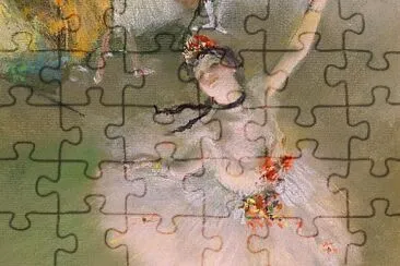 BAILARINA, EDGAR DEGAS jigsaw puzzle