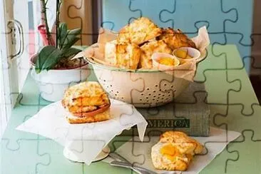 Food jigsaw puzzle