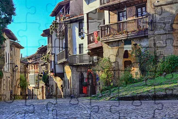 Santillana del Mar - EspaÃ±a jigsaw puzzle