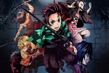 פאזל של kimetsu no yaiba