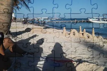 SOMBRAS EN PLAYA