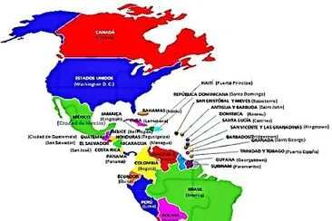 mapa america