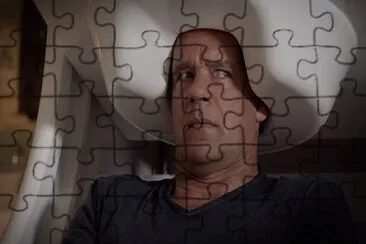 Bruce in Brain Scan -Forget Me Nots jigsaw puzzle