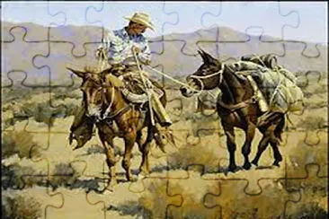 de viaje a caballo jigsaw puzzle