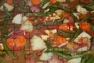 Hearty soup jigsaw puzzle