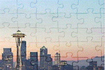 Seattle jigsaw puzzle