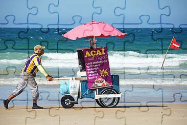 aÃ§aÃ­ na tigela 2 jigsaw puzzle