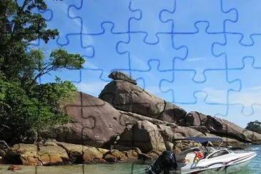 Praia em Ilha Grande jigsaw puzzle