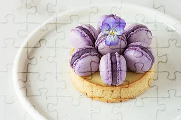 פאזל של macarons